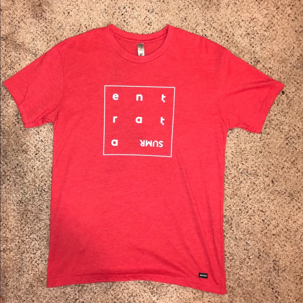 Next Level Apparel Red Tee